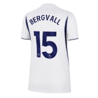 Dres Tottenham Hotspur Lucas Bergvall #15 Domáci pre Ženy 2026-27 Krátky Rukáv